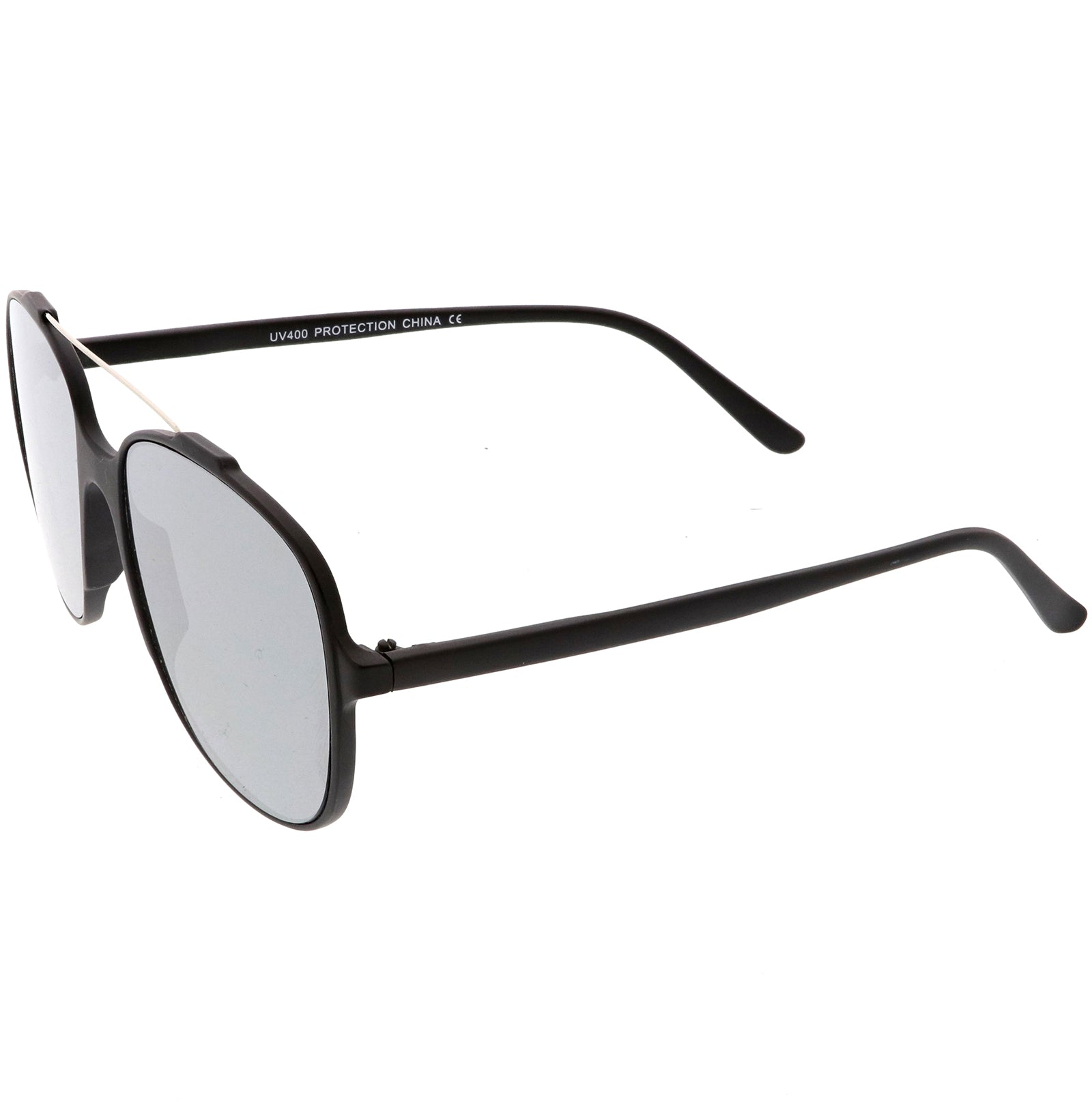 Matte Black Silver / Silver Mirror