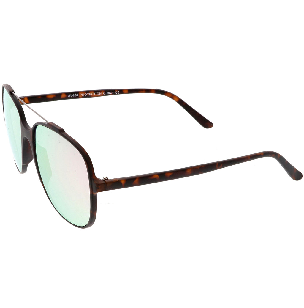 Matte Tortoise Black / Pink Mirror