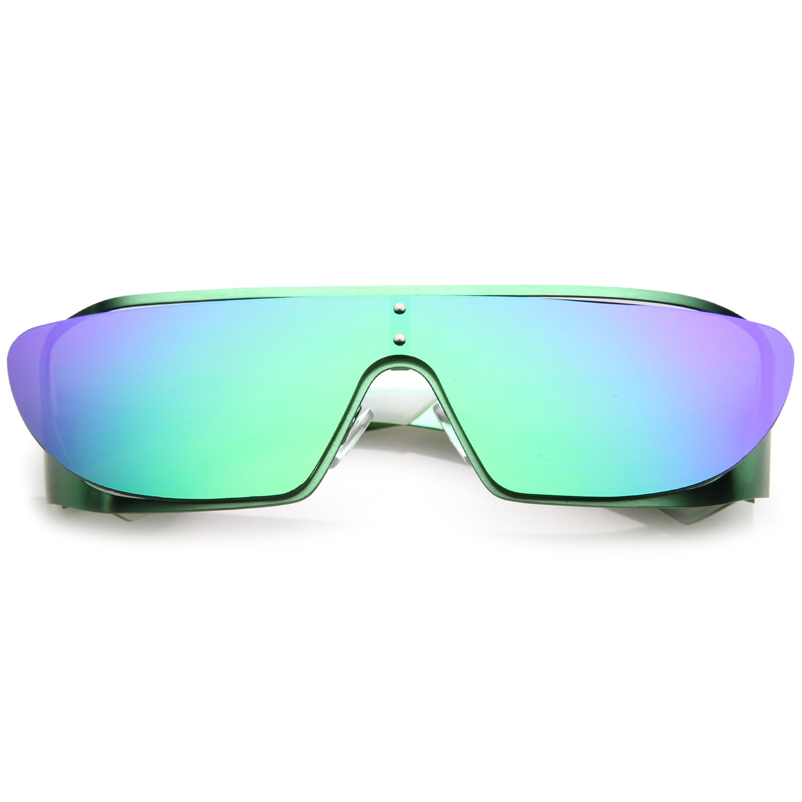Green / Green Purple Mirror