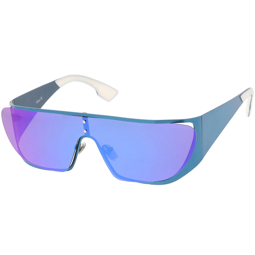 Blue / Blue Purple Mirror