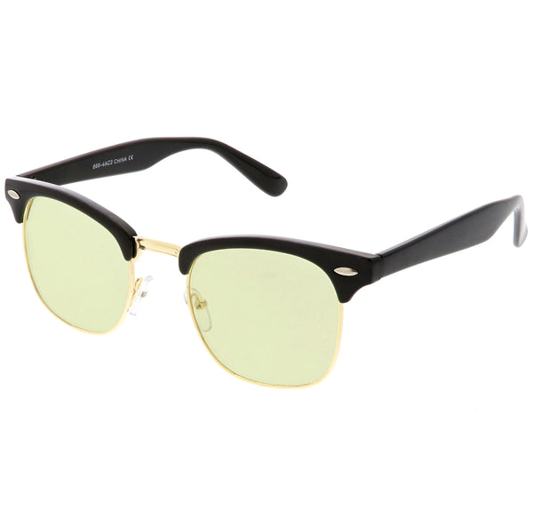CLUBMASTER MARBLE Sunglasses in Blue and Light Grey - RB3016