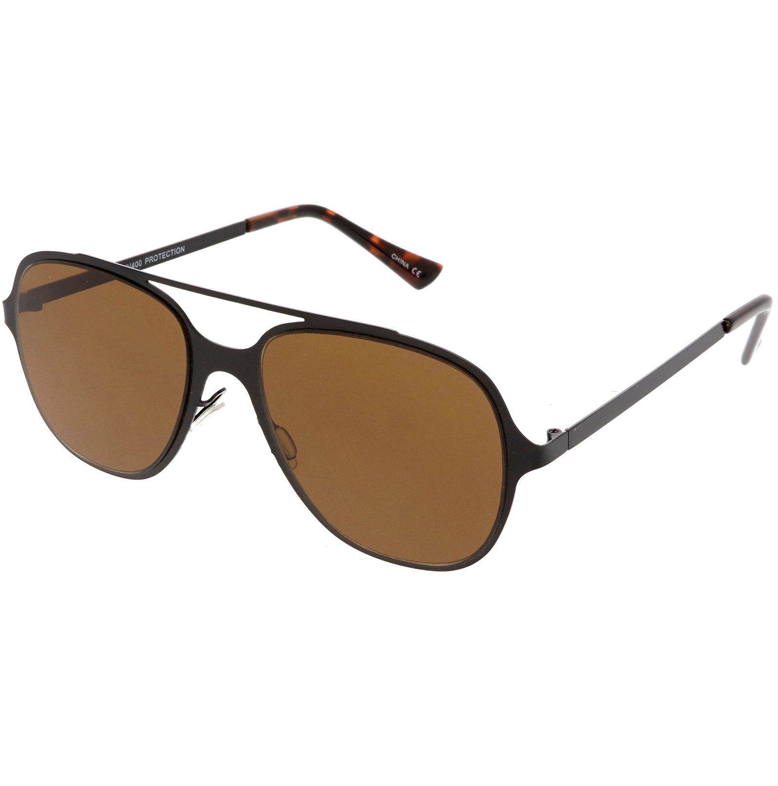 Matte Black / Brown