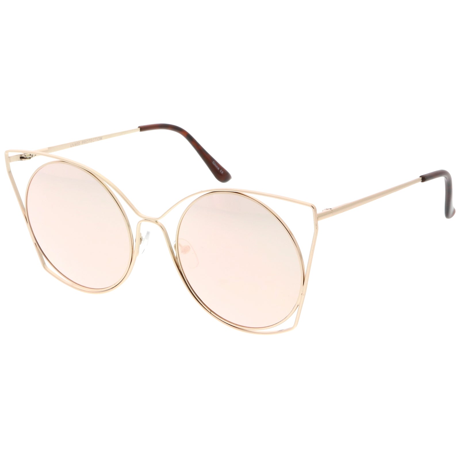 Gold / Pink Mirror