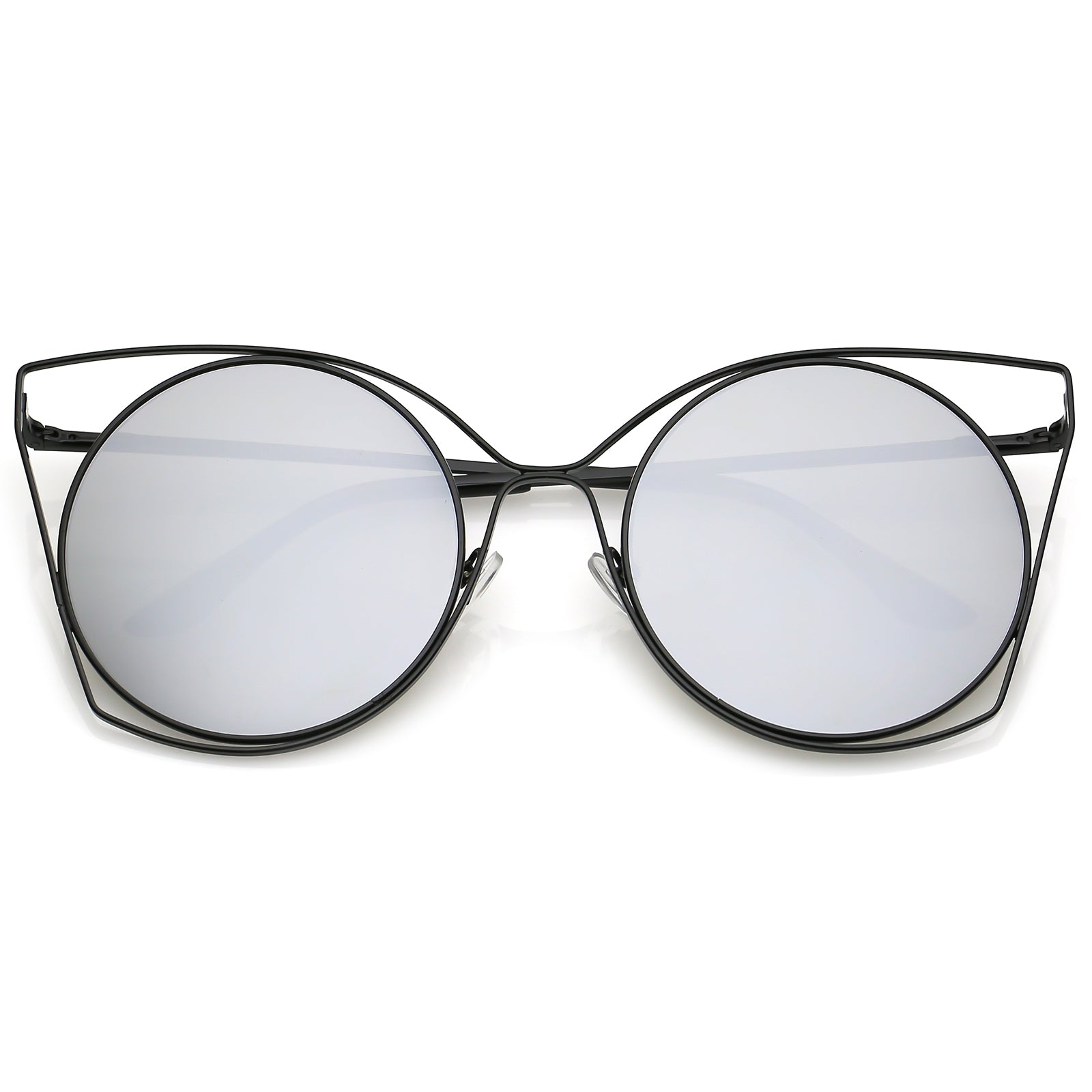 Black / Silver Mirror