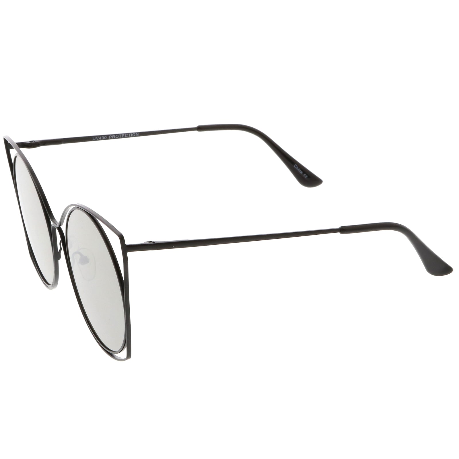 Black / Silver Mirror