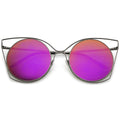 Gunmetal / Magenta Mirror