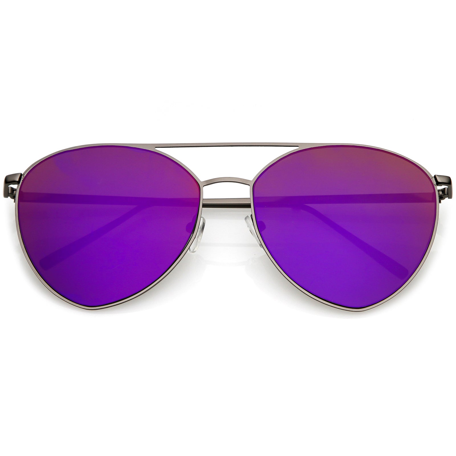 Gunmetal / Purple Mirror