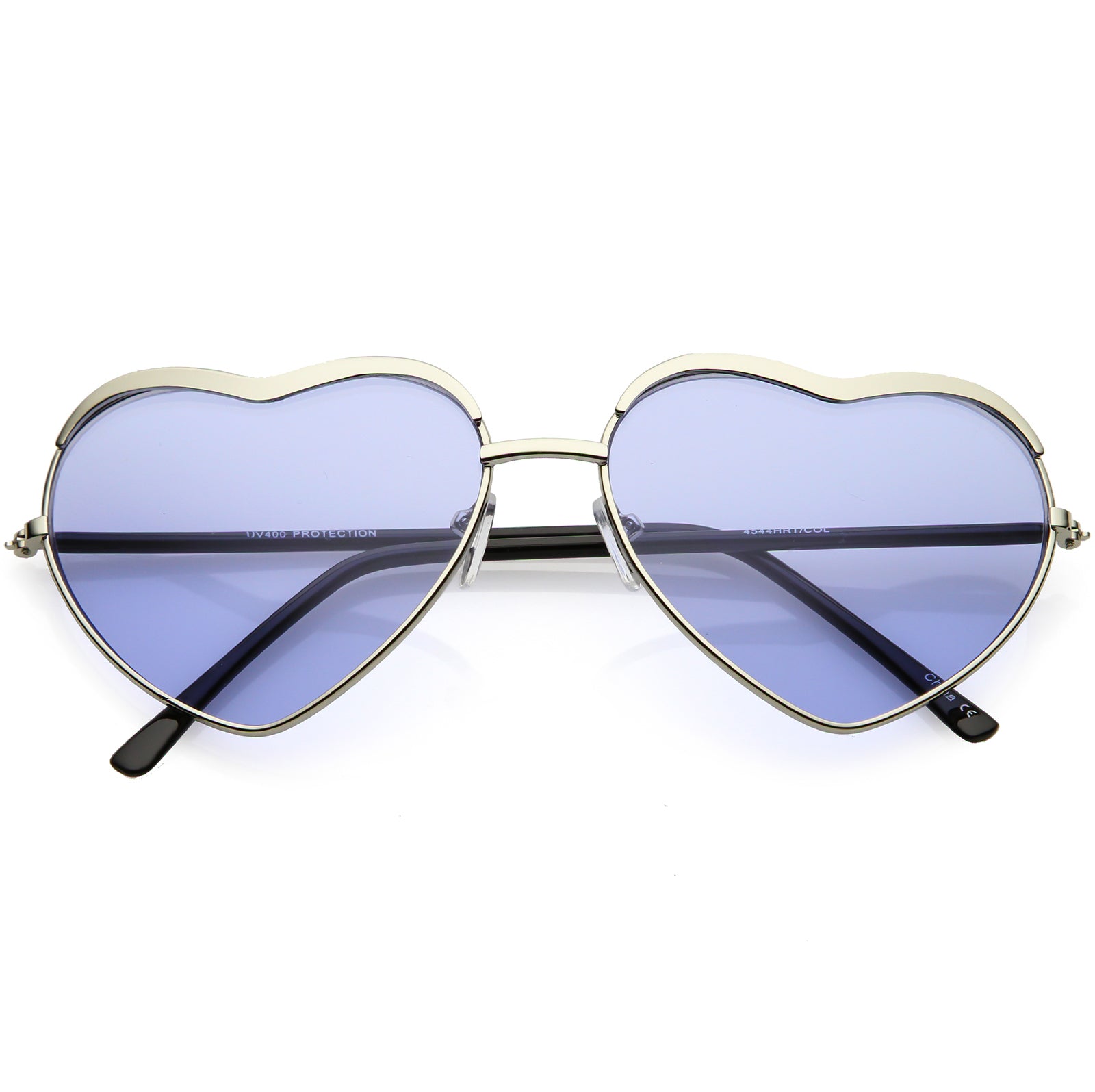 Silver / Blue