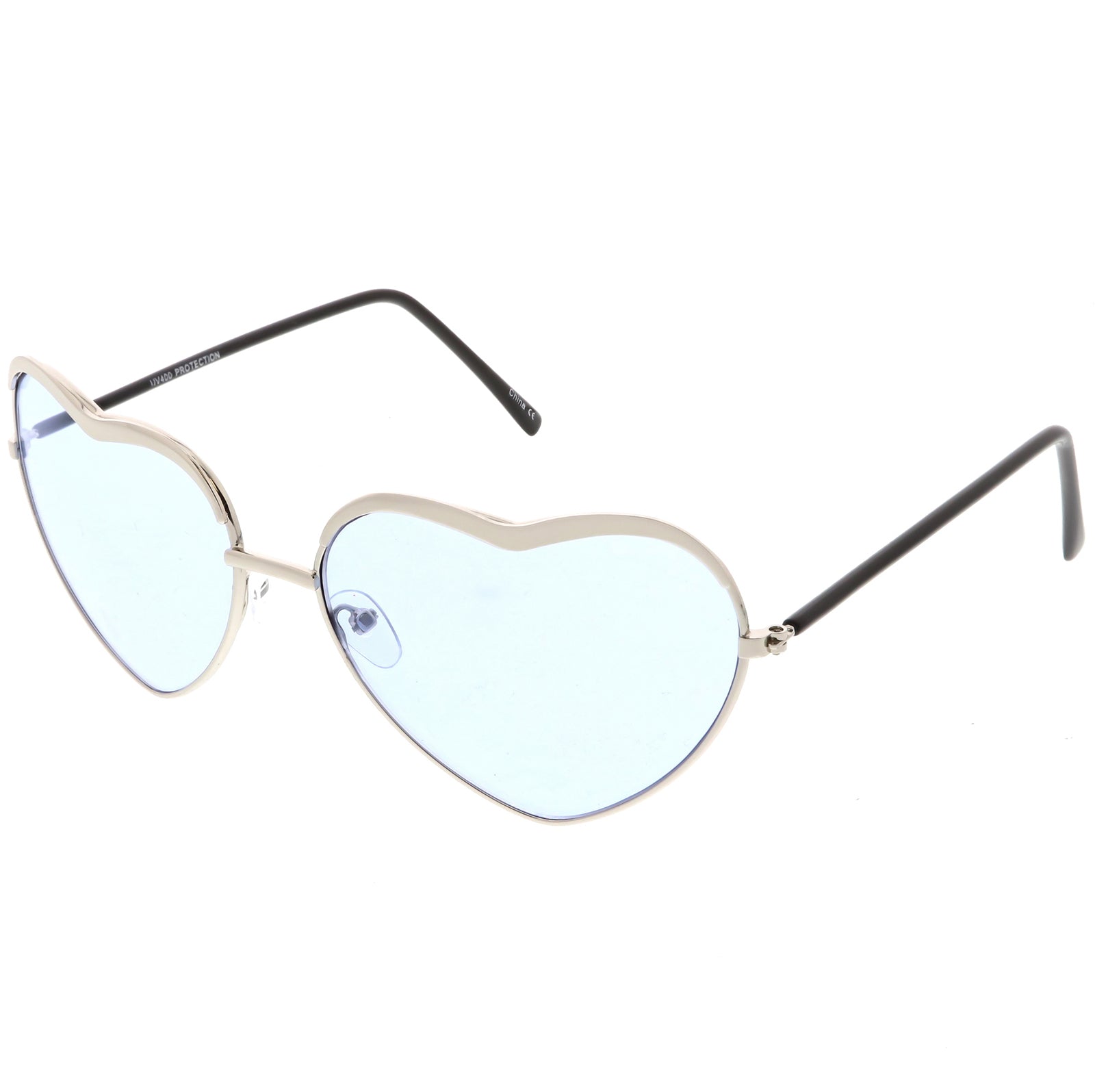 Silver / Blue