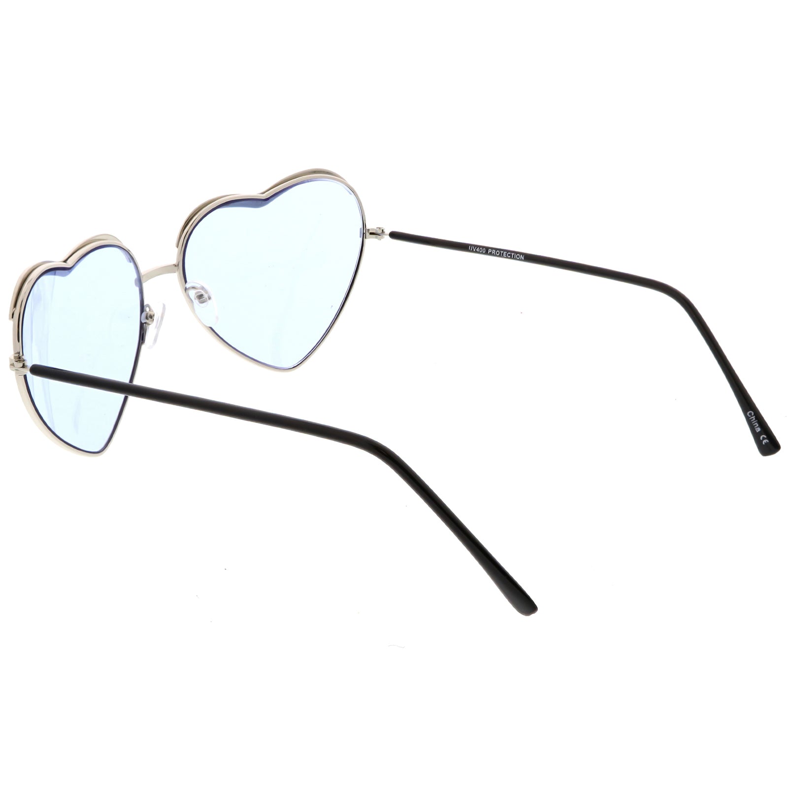 Silver / Blue