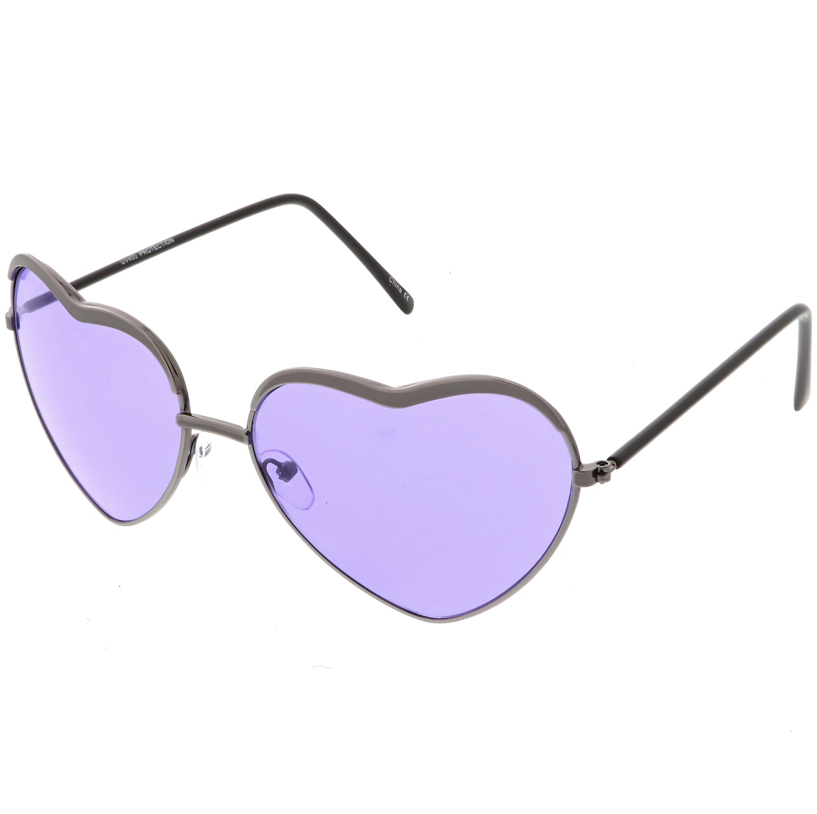 Gunmetal / Purple