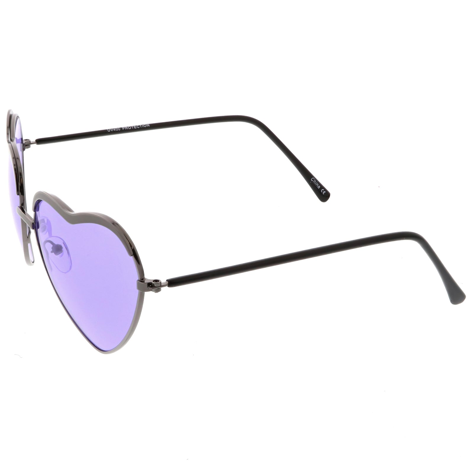 Gunmetal / Purple