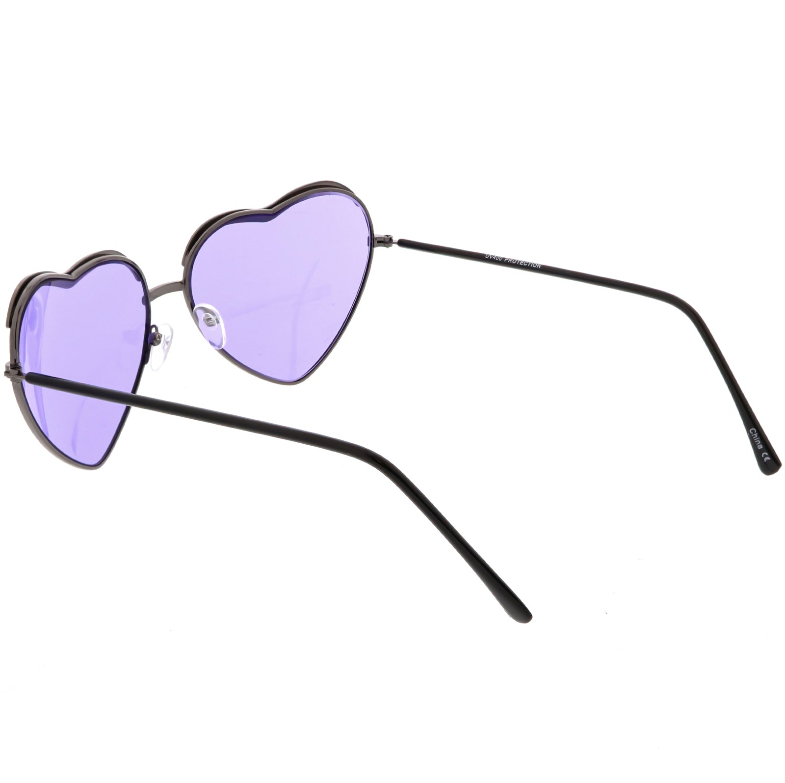 Gunmetal / Purple