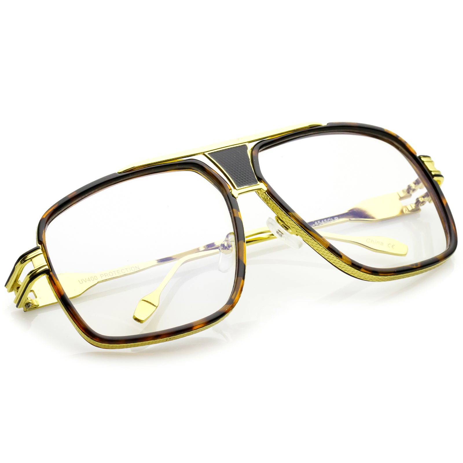 Tortoise-Gold / Clear