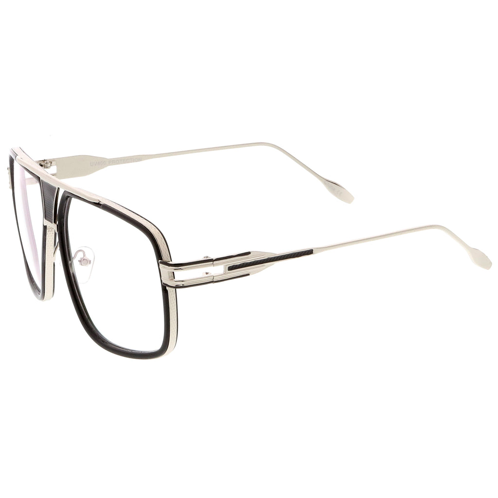 Black-Silver / Clear