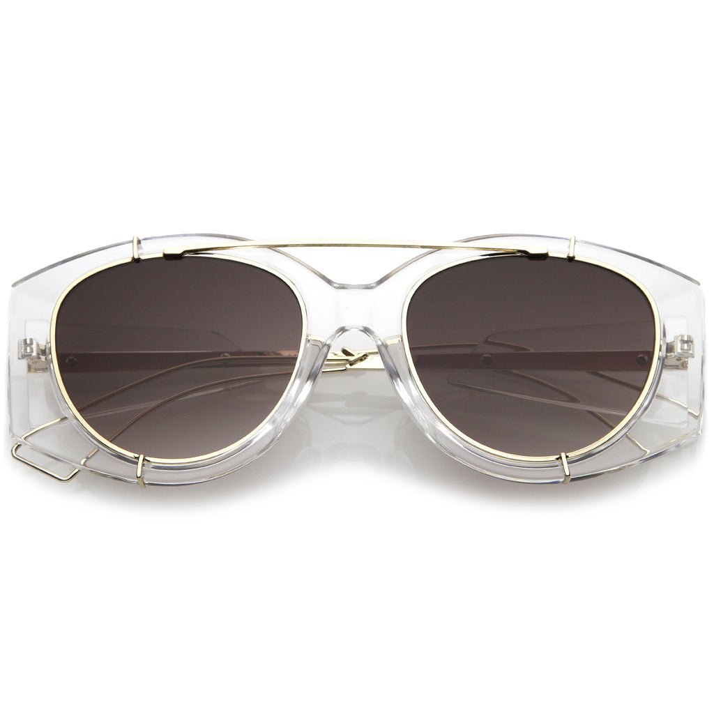 Clear Gold / Lavender