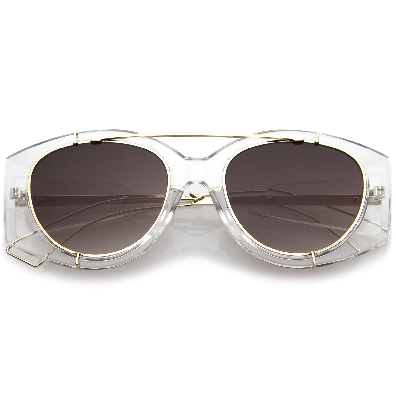 Clear Gold / Lavender