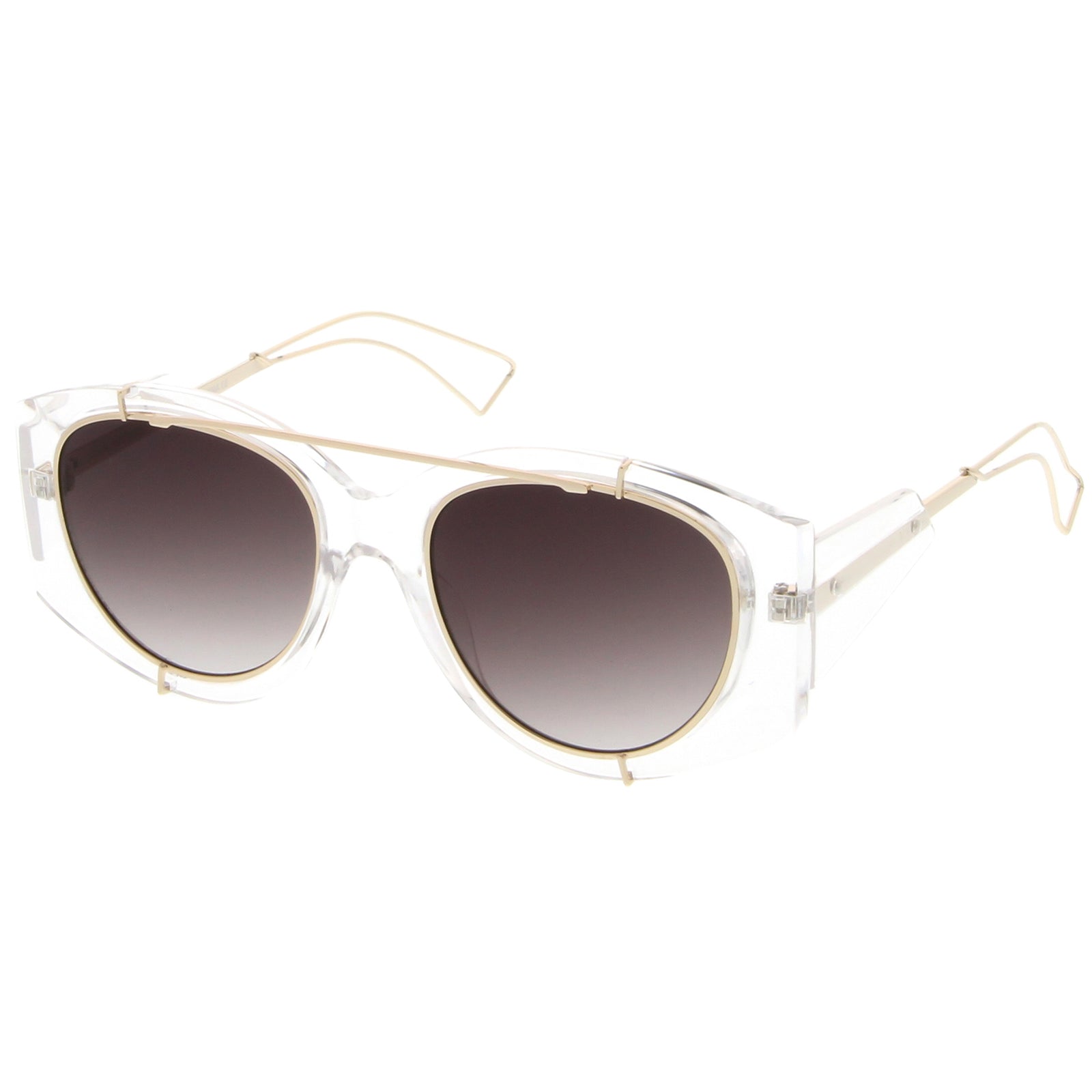 Clear Gold / Lavender