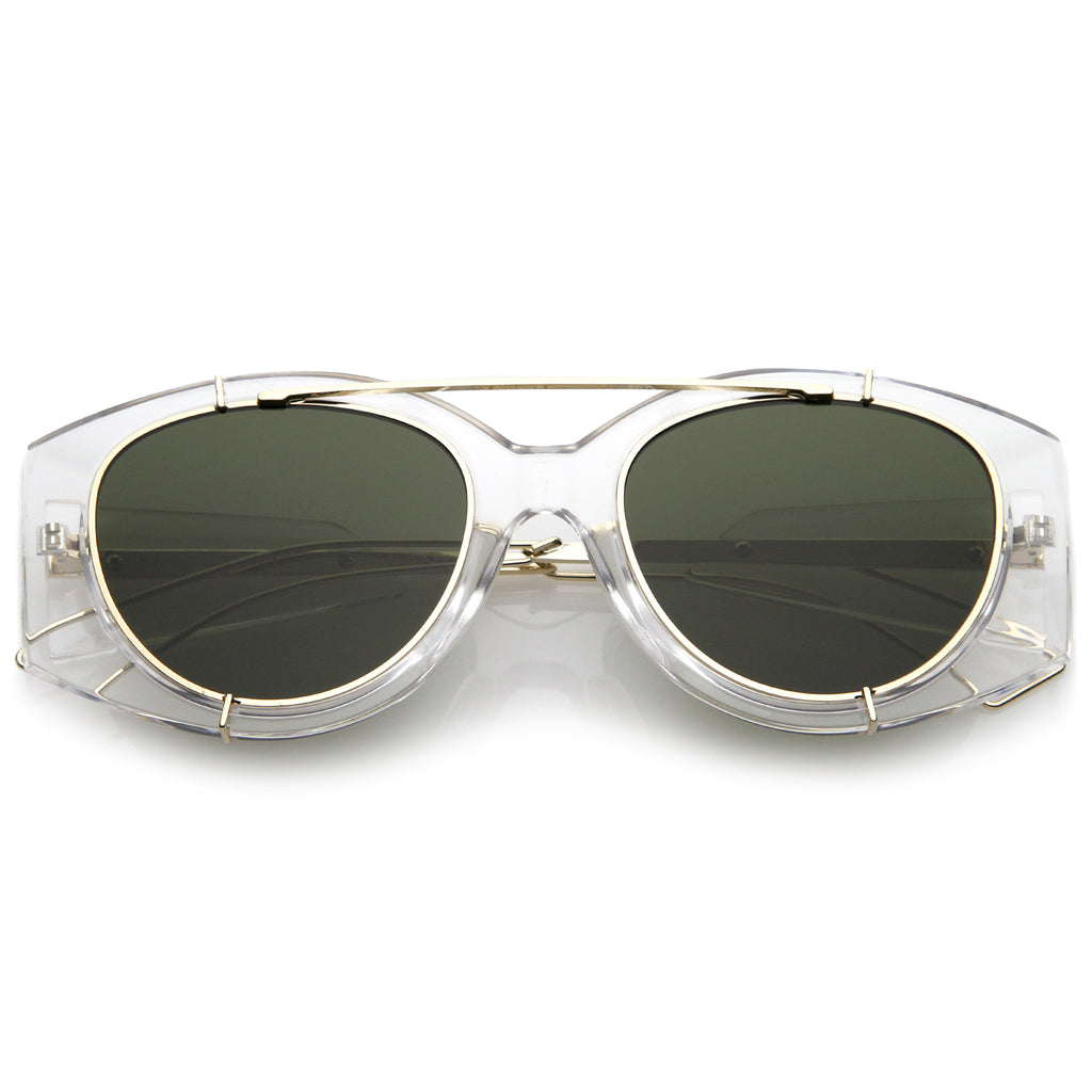 Clear Gold / Green