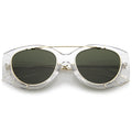 Clear Gold / Green