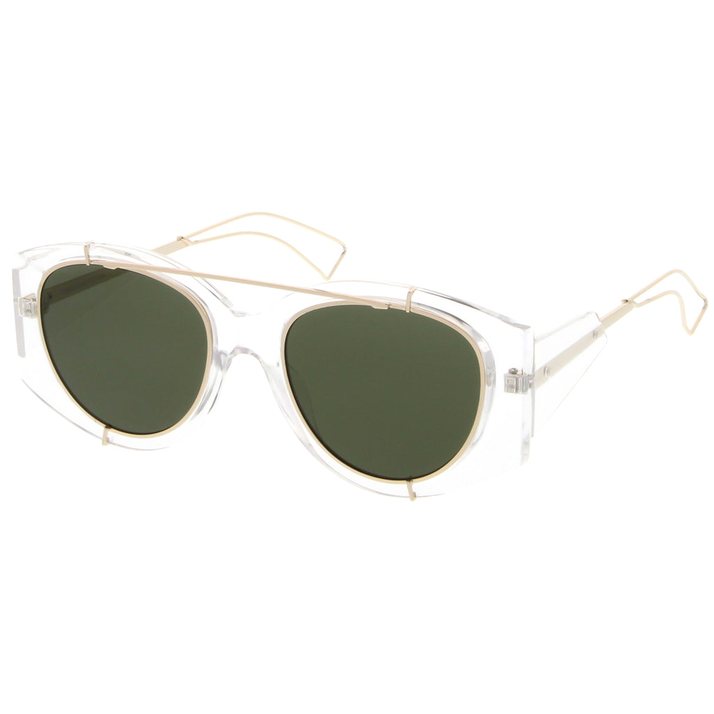 Clear Gold / Green