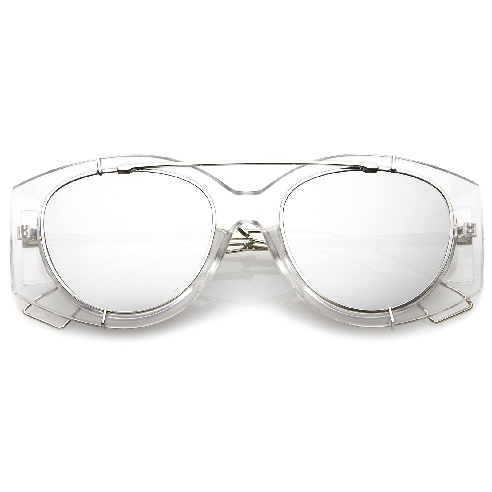 Clear Silver / Silver Mirror