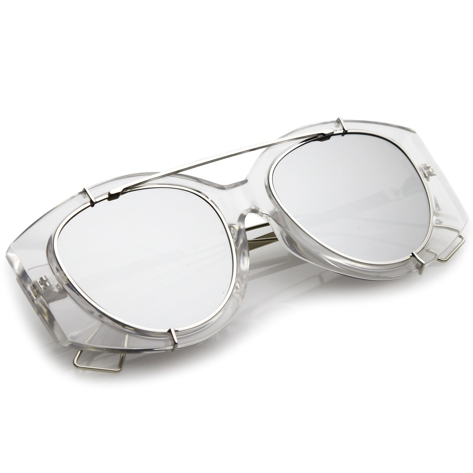 Clear Silver / Silver Mirror
