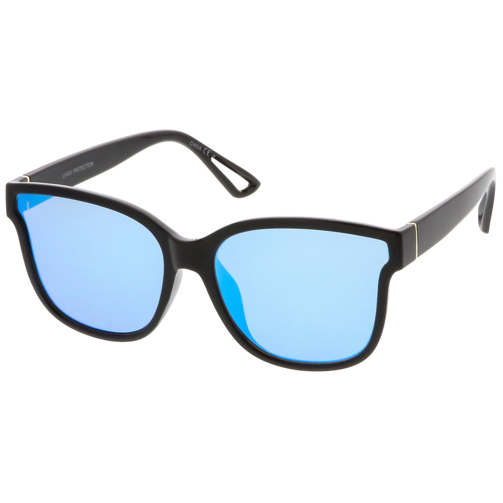 Black / Blue Mirror