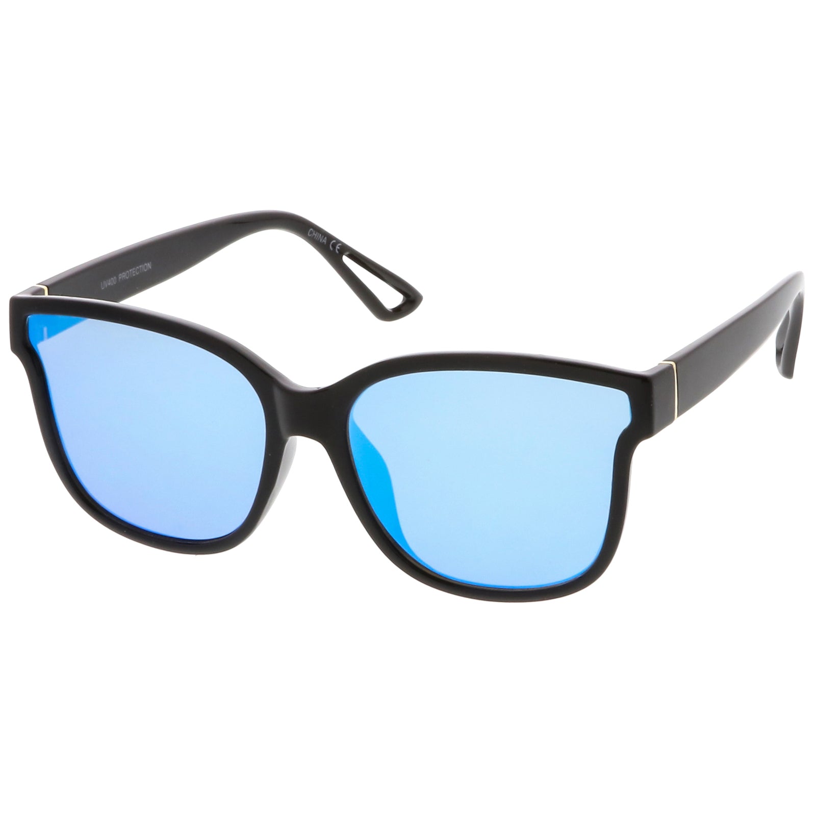 Black / Blue Mirror