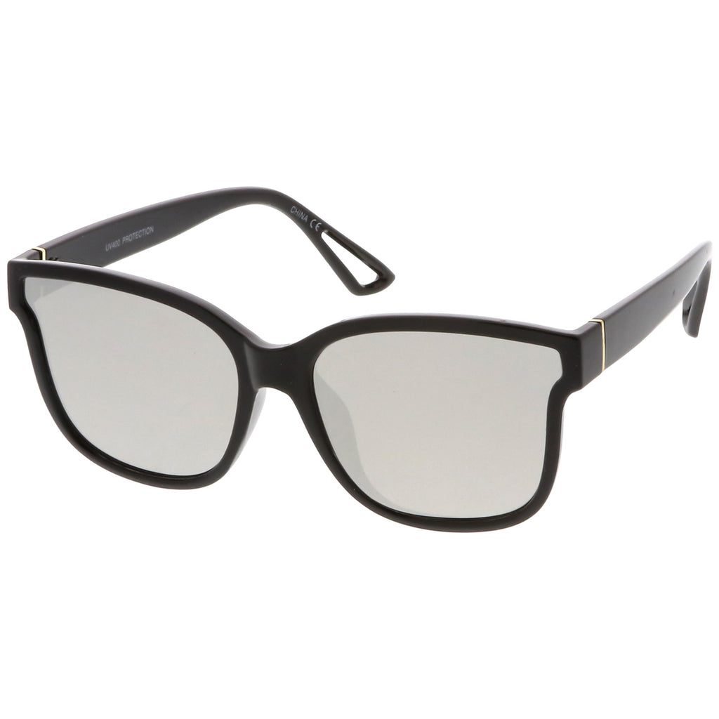 Black / Silver Mirror