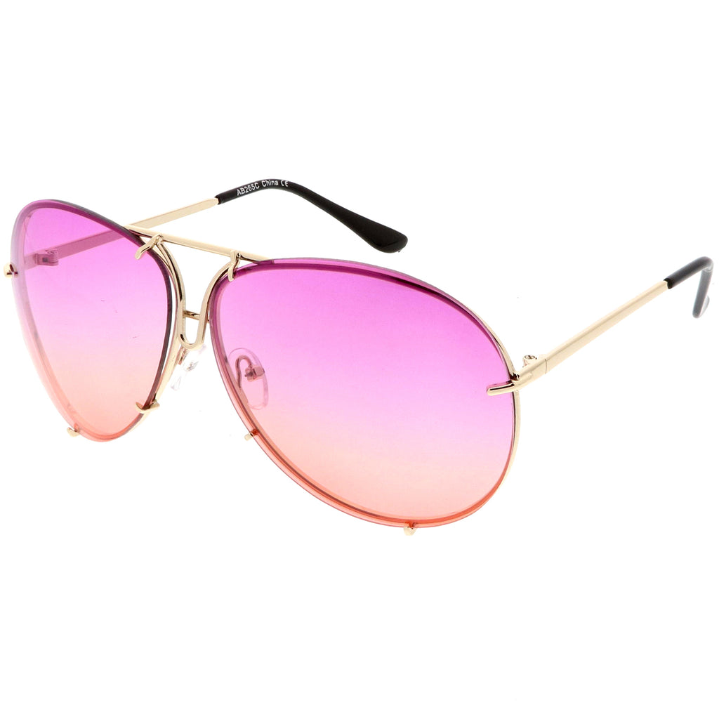 Gold / Magenta Pink