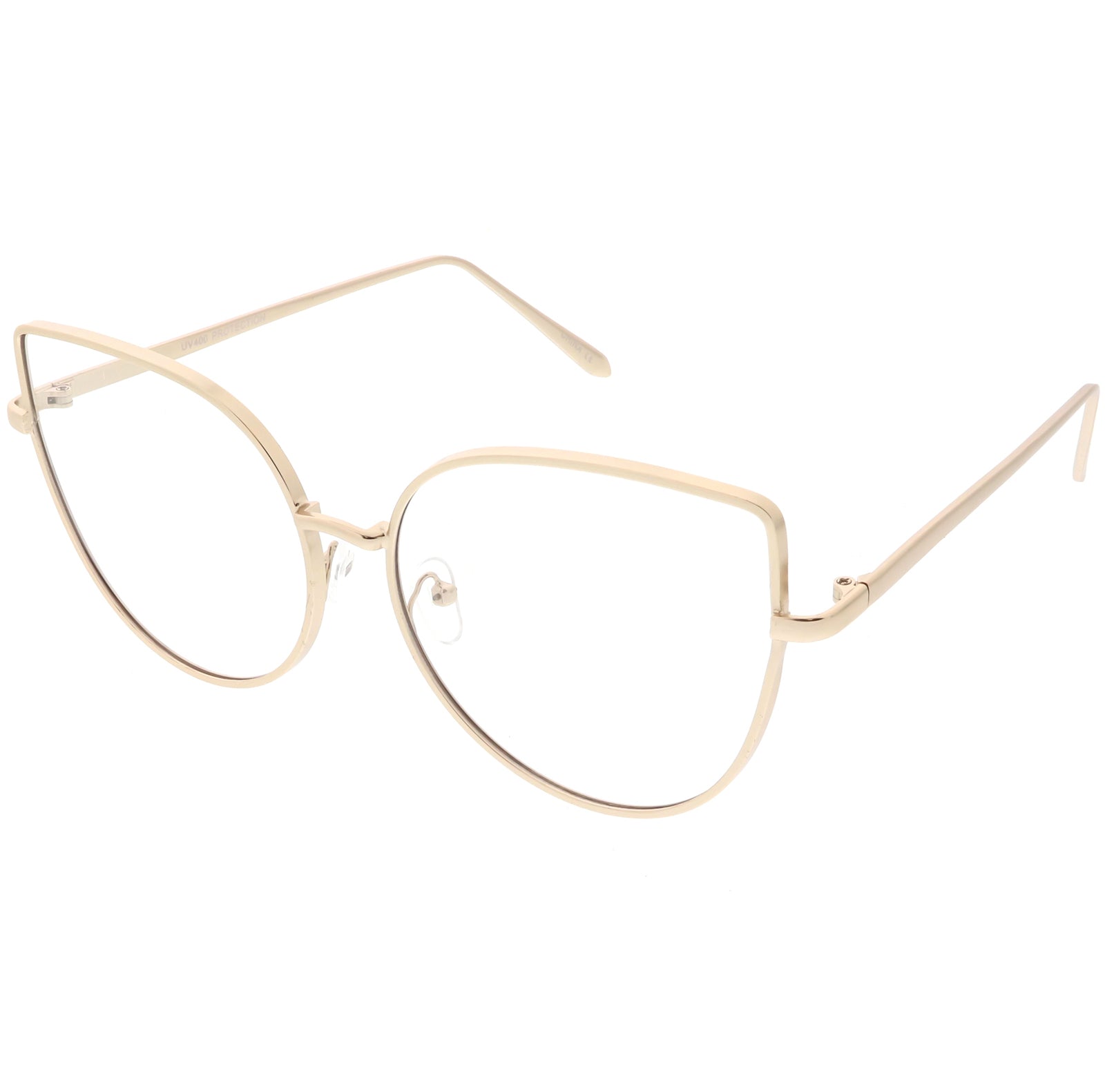Matte Gold / Clear