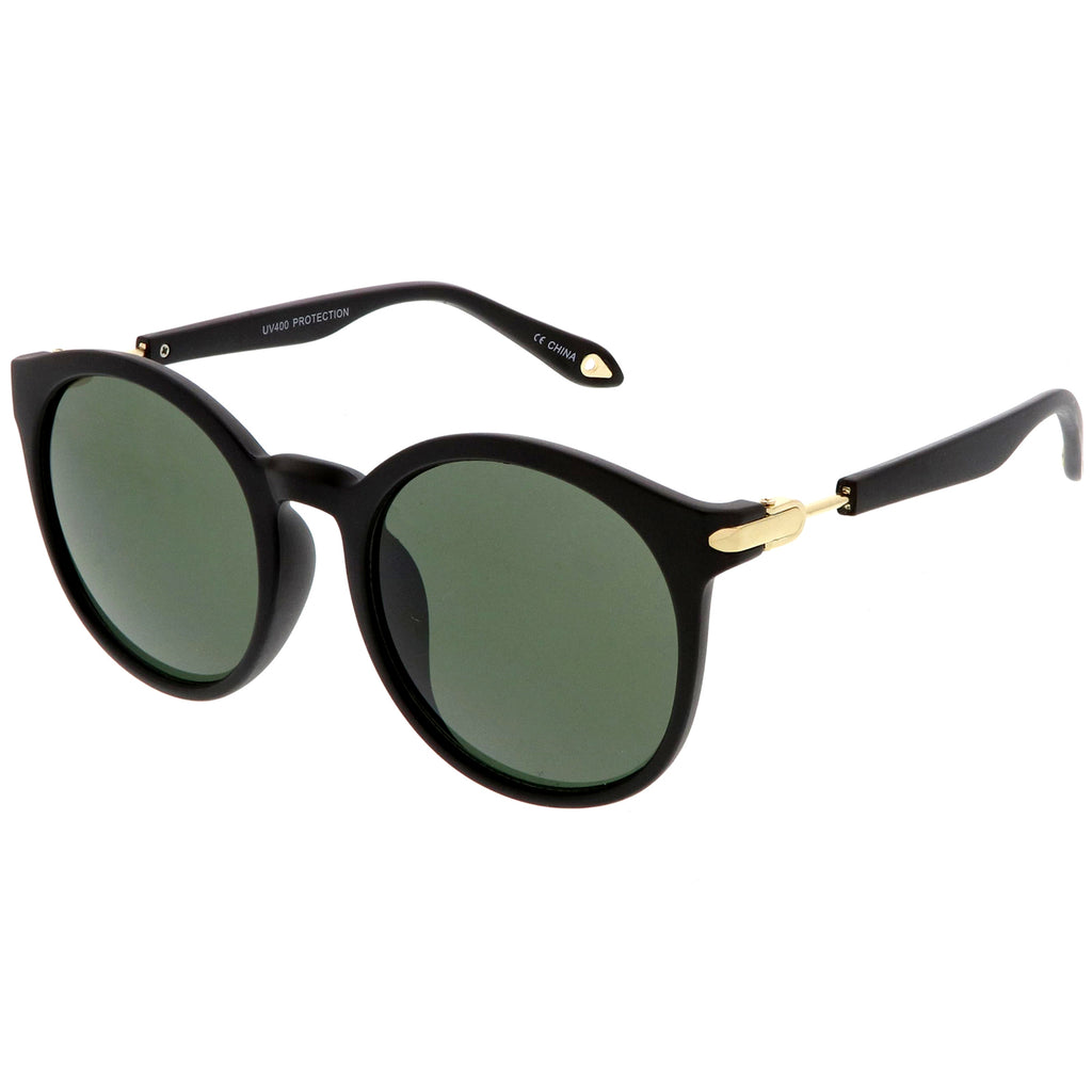 Matte Black Gold / Green