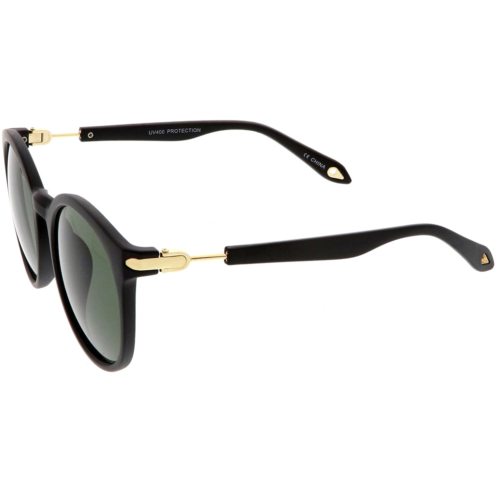 Matte Black Gold / Green