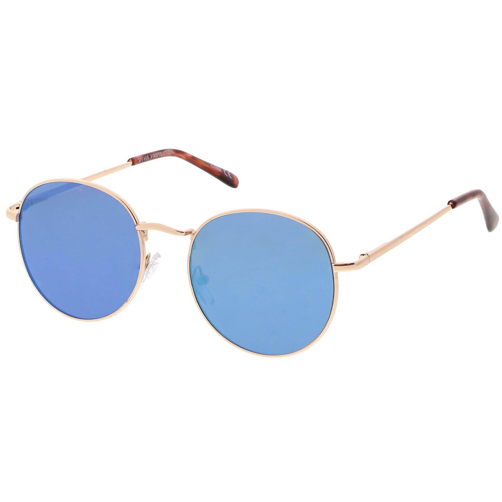Gold / Blue Mirror