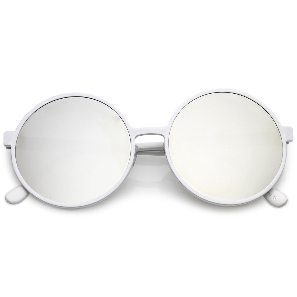 White / Silver Mirror