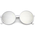 White / Silver Mirror