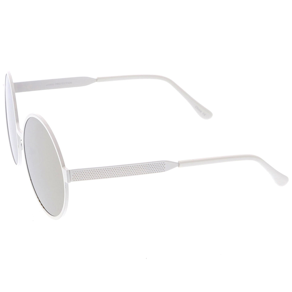 White / Silver Mirror