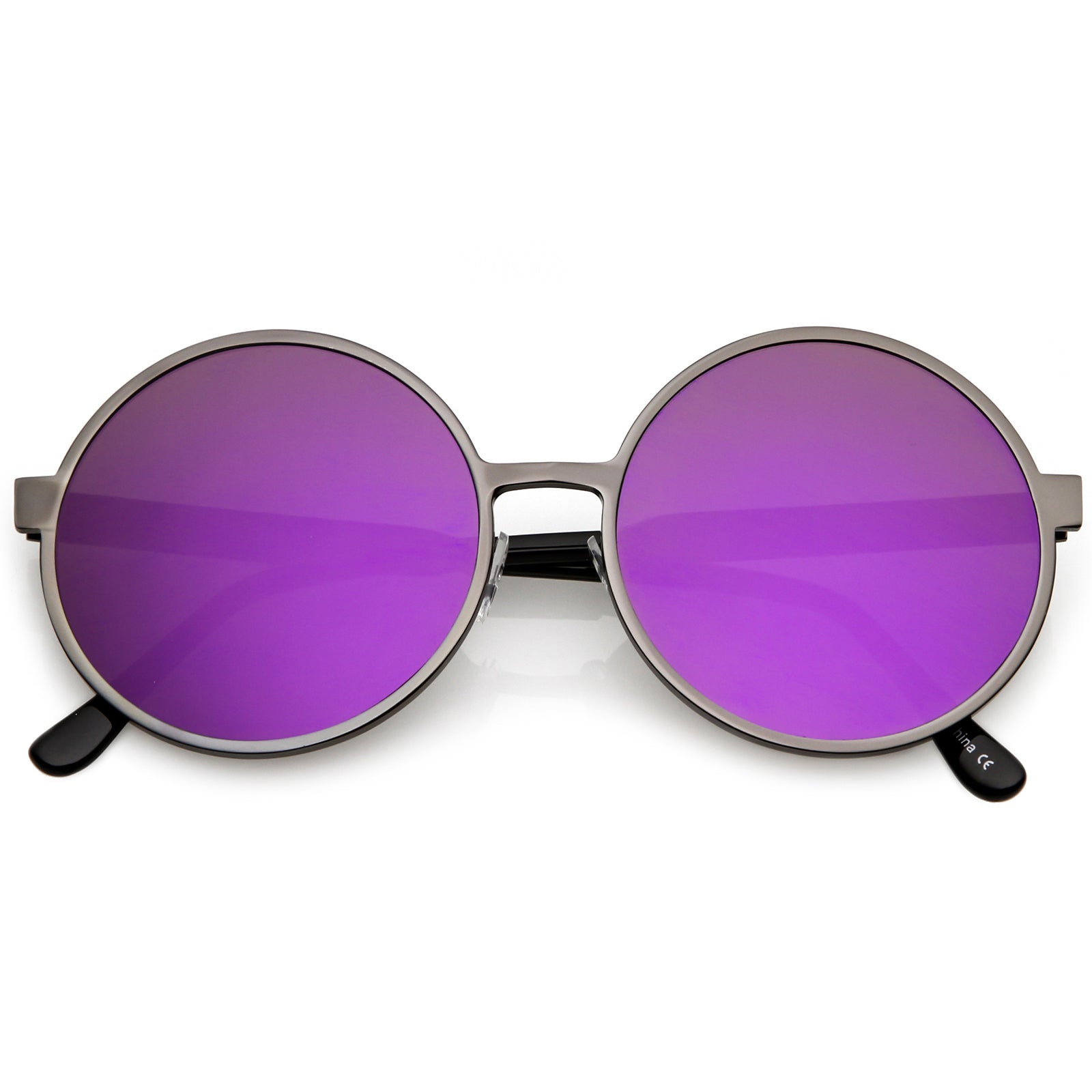 Gunmetal / Purple Mirror