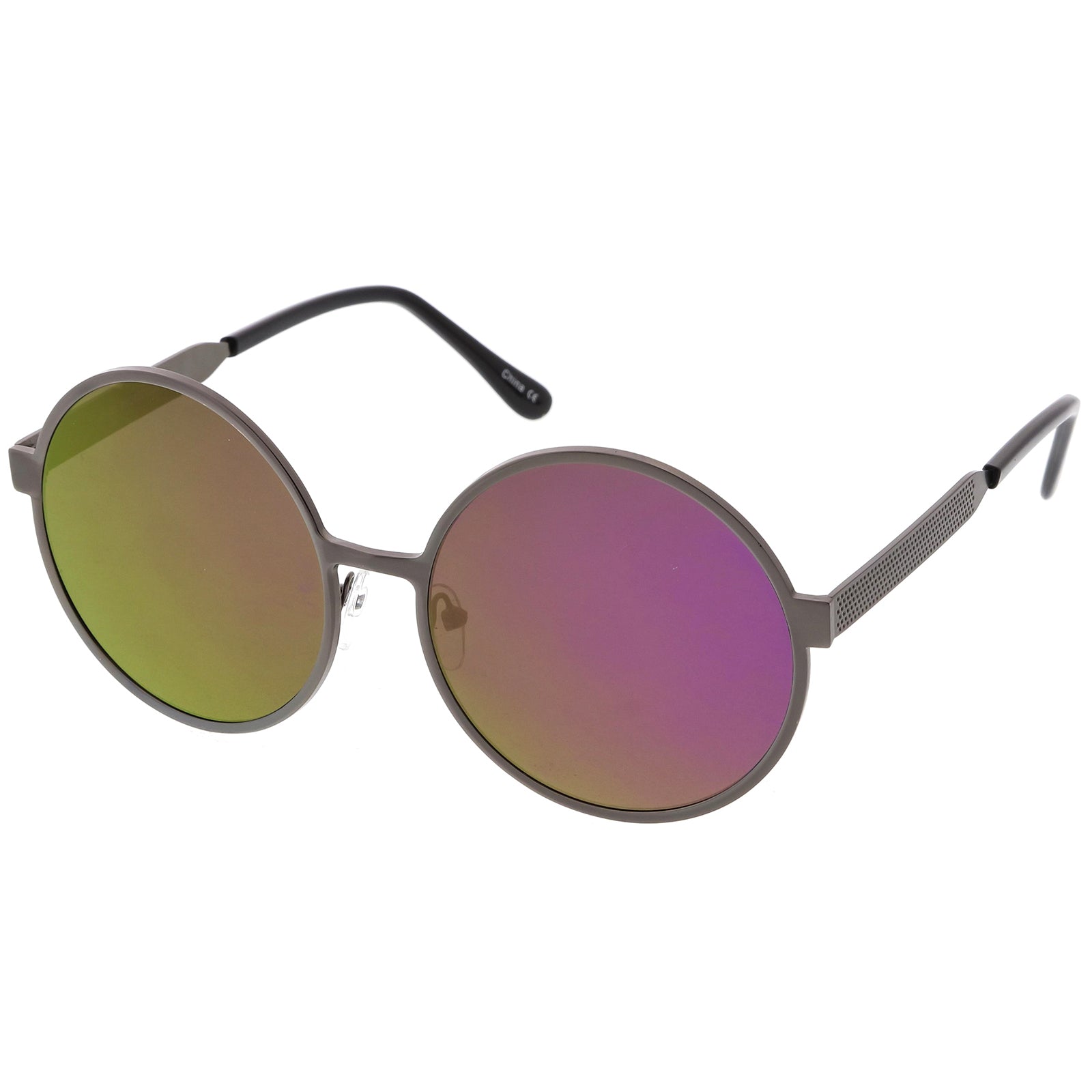 Gunmetal / Purple Mirror