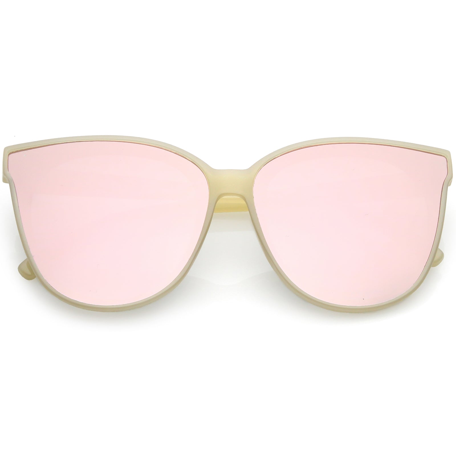 Cream / Pink Mirror