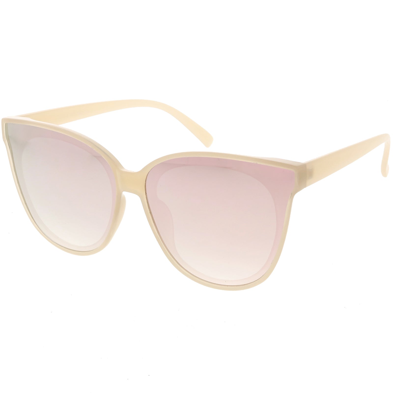 Cream / Pink Mirror