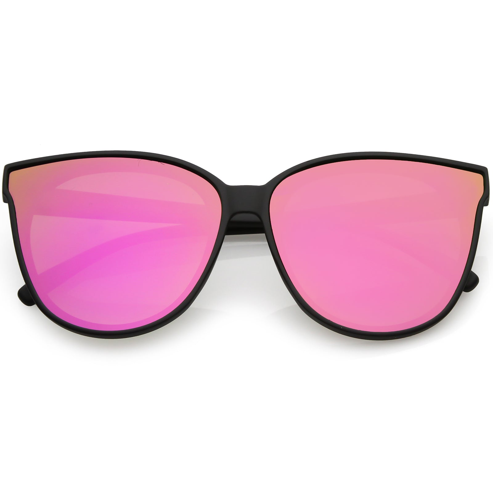 Matte Black / Magenta Mirror