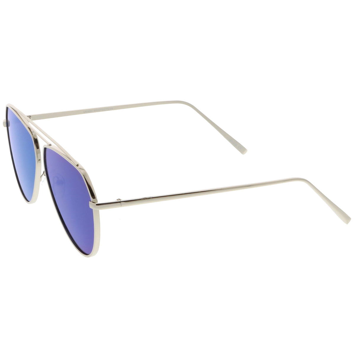 Silver / Blue Mirror