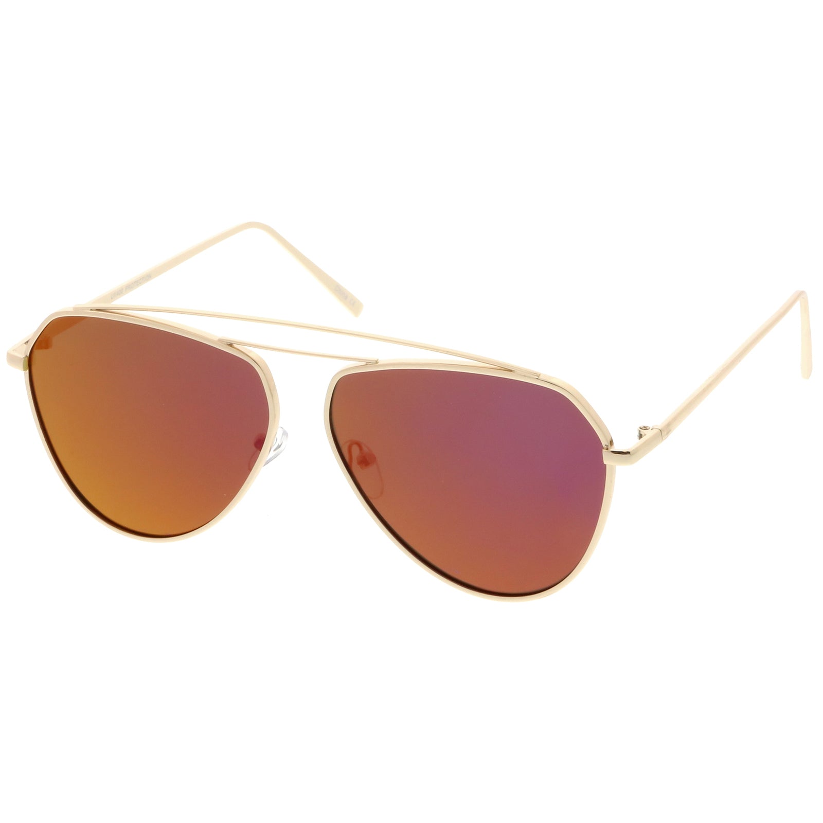 Gold / Purple Mirror