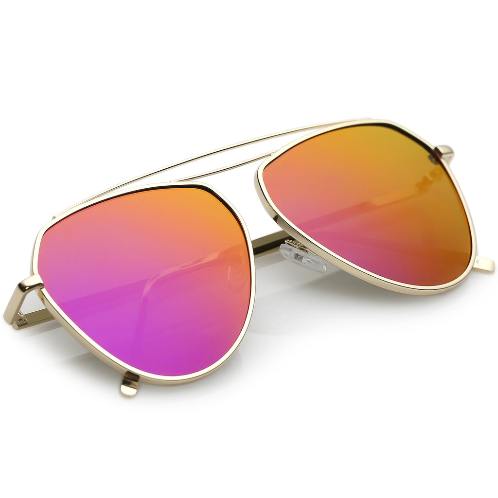 Gold / Purple Mirror