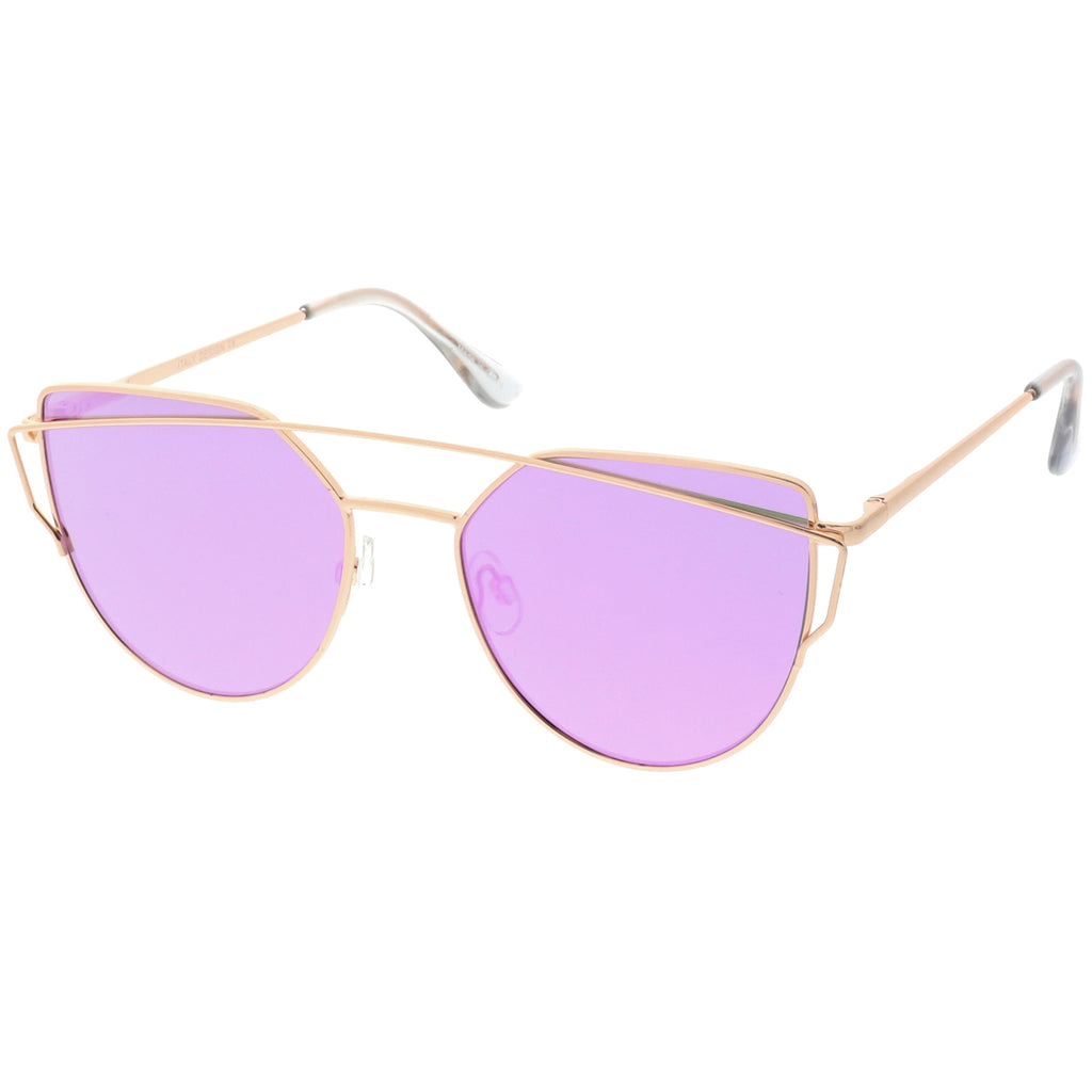 Gold / Purple Mirror