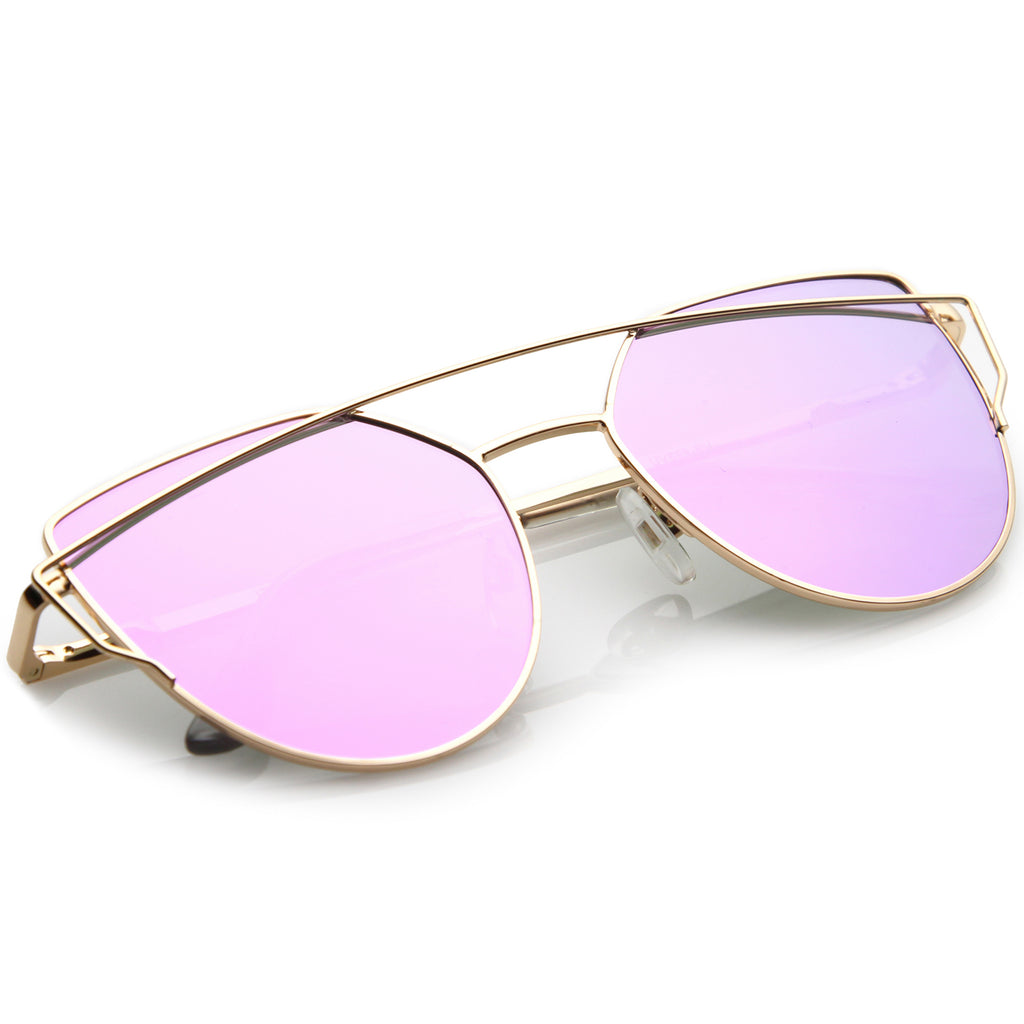 Gold / Purple Mirror