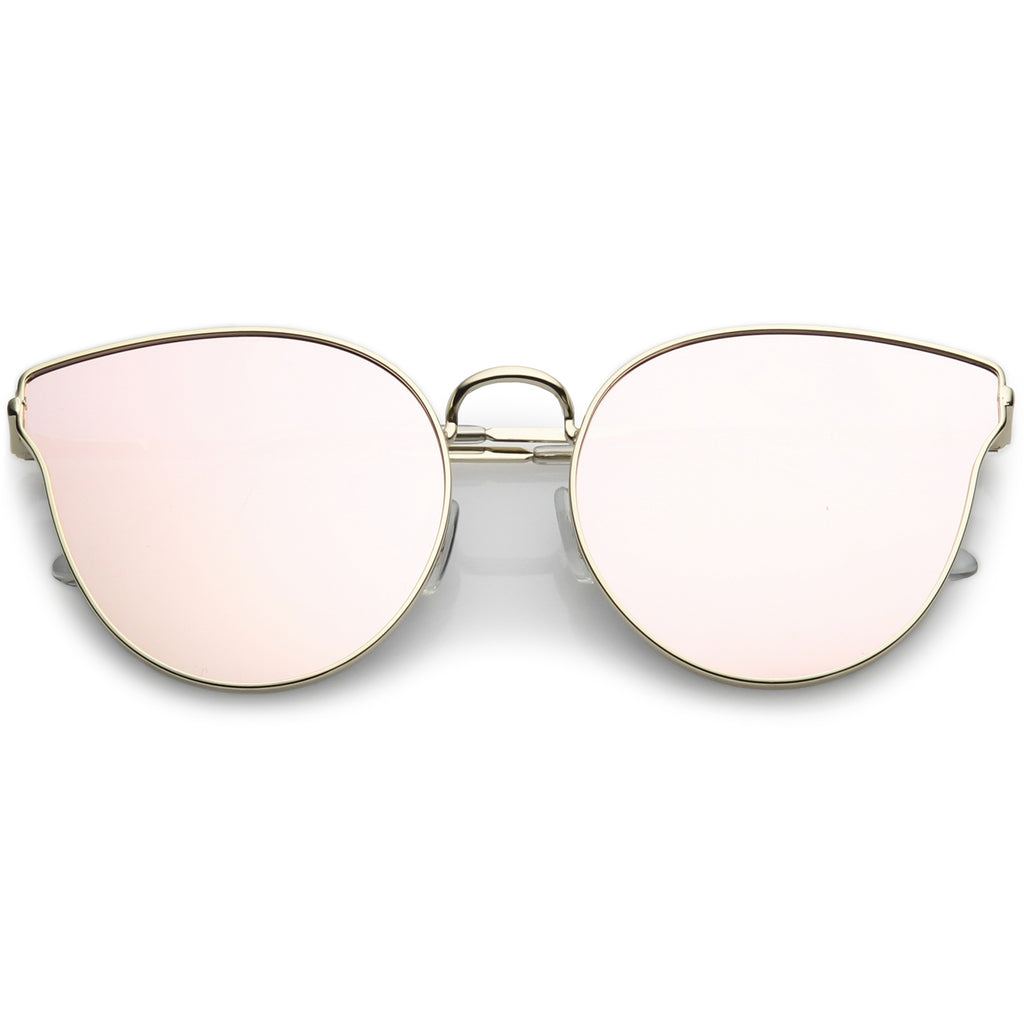 Silver / Pink Mirror