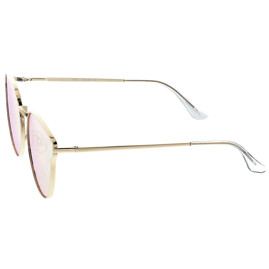 Silver / Pink Mirror